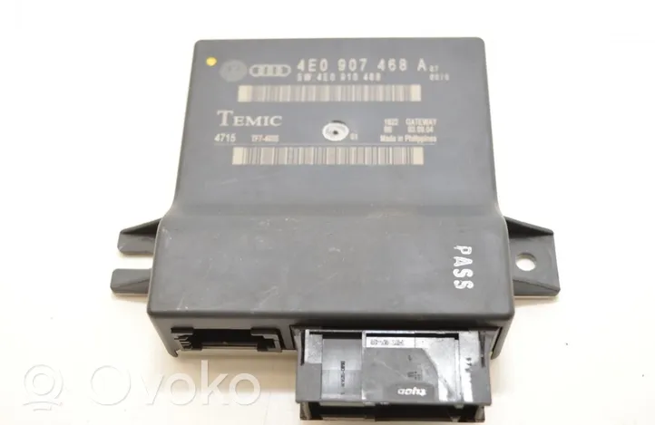 Audi A8 S8 D3 4E Module de passerelle 4715