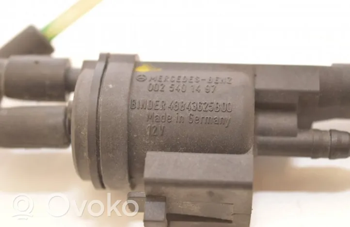 Mercedes-Benz SLK R170 Turboahtimen magneettiventtiili A0025401497