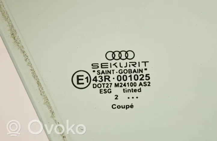 Audi TT Mk1 Vetro del deflettore della portiera anteriore - quattro porte 43R-001025