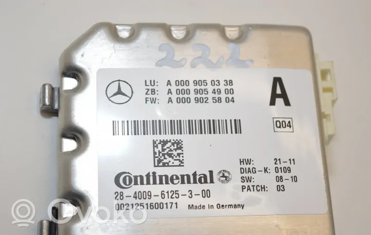 Mercedes-Benz C W204 Kamera galinio vaizdo 2840096125300