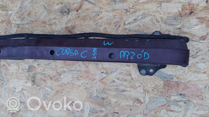 Opel Corsa C Front bumper support beam 