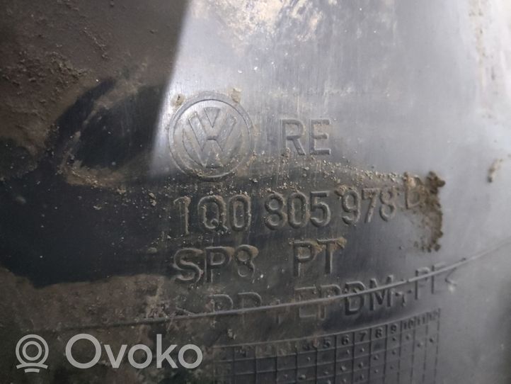 Volkswagen Eos Pare-boue passage de roue avant 1Q0805978B