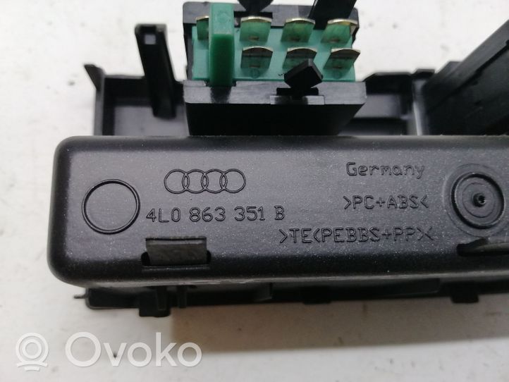 Audi Q7 4L Seat heating switch 4L0863351B
