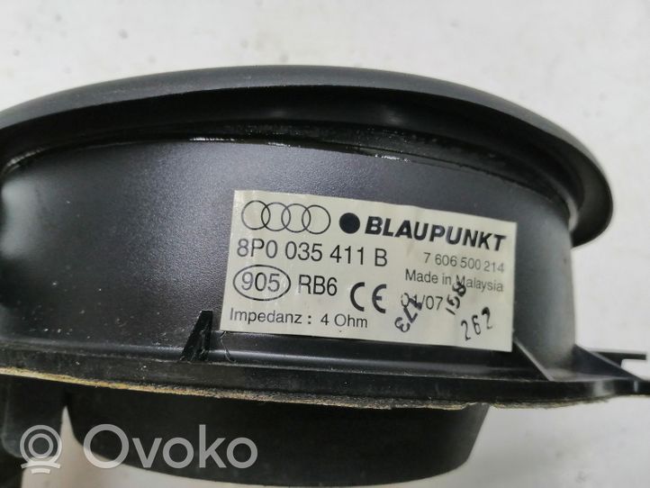 Audi A3 S3 A3 Sportback 8P Haut-parleur de porte avant 8P0035411B