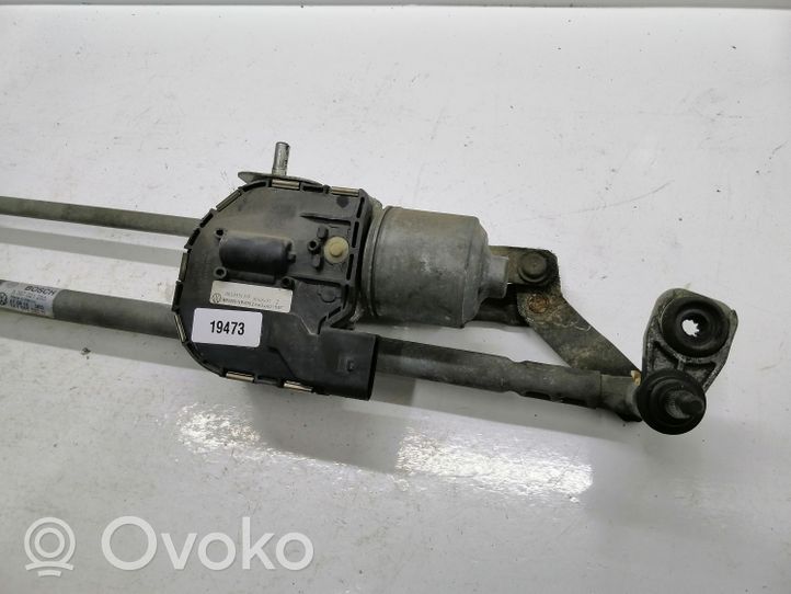 Volkswagen Golf VI Mechanizm i silniczek wycieraczek szyby przedniej / czołowej 1K1955023H