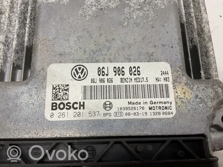 Volkswagen PASSAT B6 Moottorin ohjainlaite/moduuli 06J906026