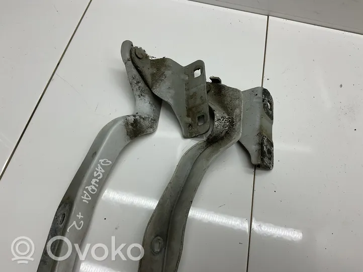 Nissan Qashqai+2 Cerniere del vano motore/cofano 