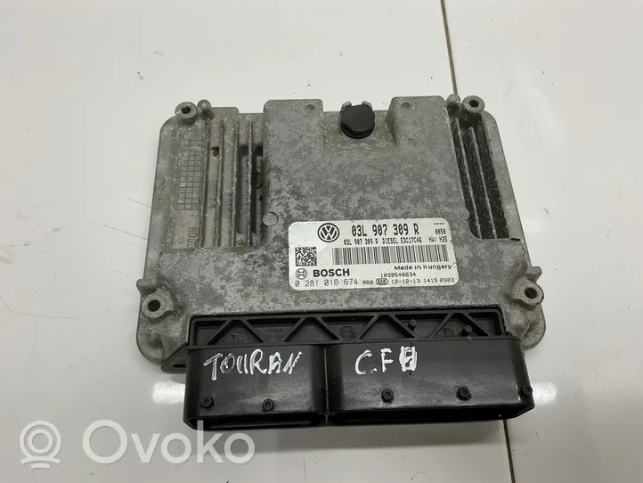 Volkswagen Touran II Engine control unit/module 03L907309R