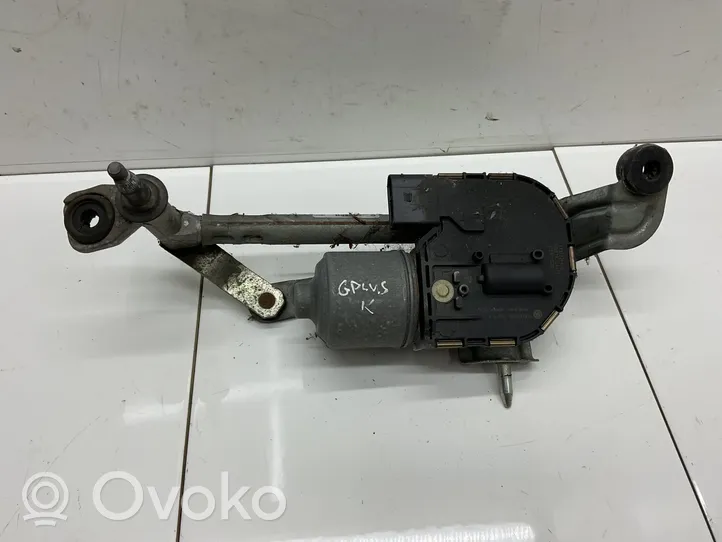 Volkswagen Golf Plus Mechanizm i silniczek wycieraczek szyby przedniej / czołowej 5M0955023G