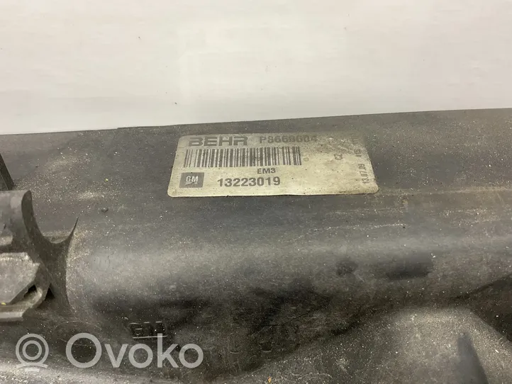 Opel Insignia A Elektrinis radiatorių ventiliatorius 13223019