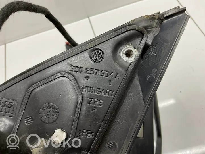 Volkswagen PASSAT B7 Specchietto retrovisore elettrico portiera anteriore 3C0857934A