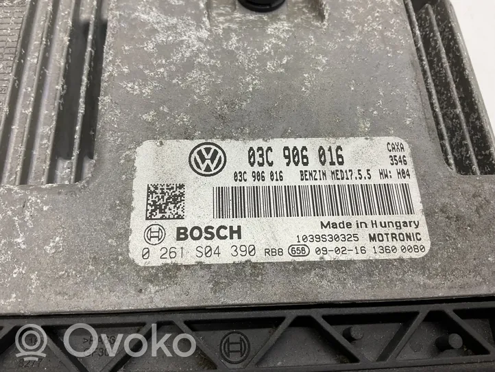 Volkswagen Golf VI Calculateur moteur ECU 03C906016