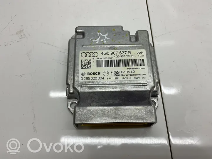 Audi A7 S7 4G Czujnik przyspieszenia ESP 4G0907637B