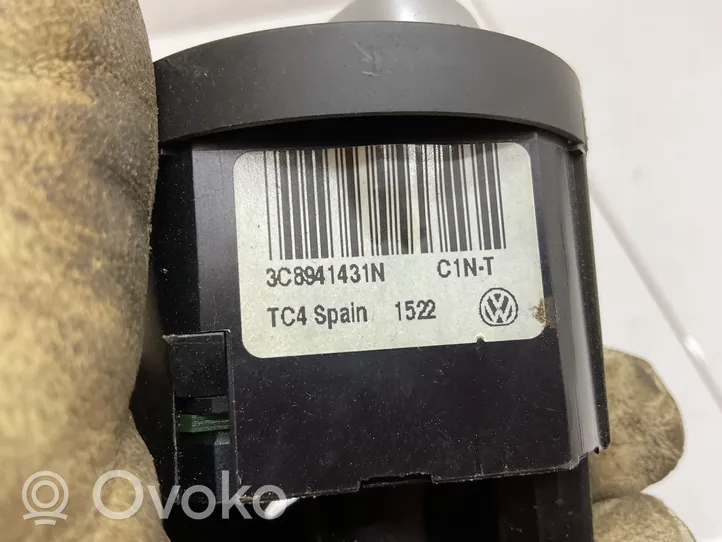 Volkswagen Tiguan Light switch 3C8941431N