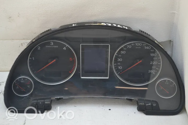 Audi A4 S4 B7 8E 8H Tachimetro (quadro strumenti) 1036901830