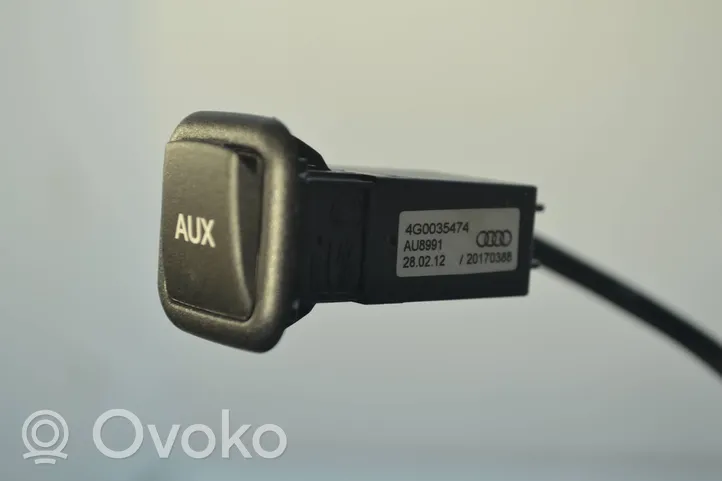 Audi A6 S6 C7 4G Câble adaptateur AUX 4G0035474