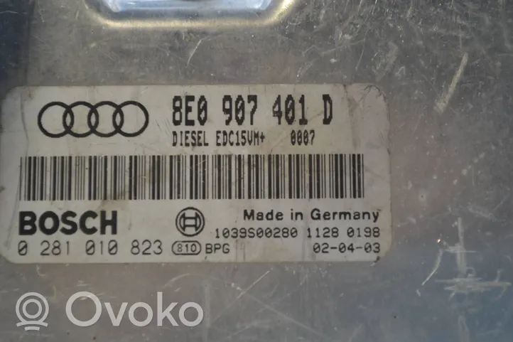 Audi A6 S6 C5 4B Sterownik / Moduł ECU 8E0907401D