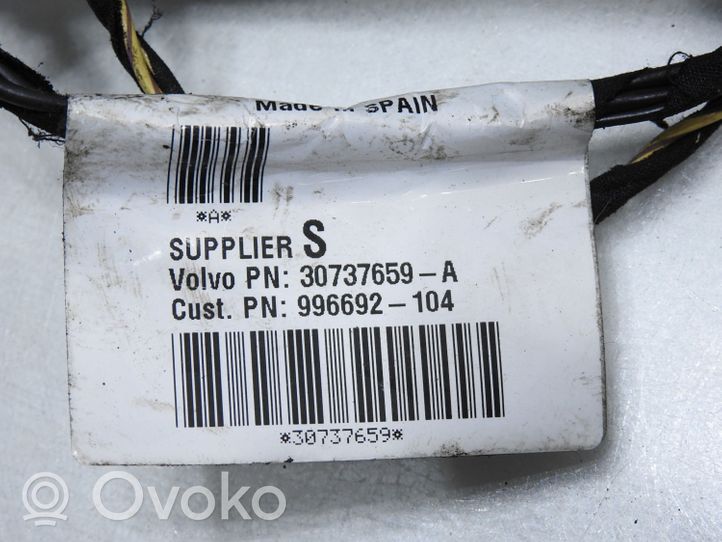 Volvo V50 Arnés cableado puerta trasera 30737659