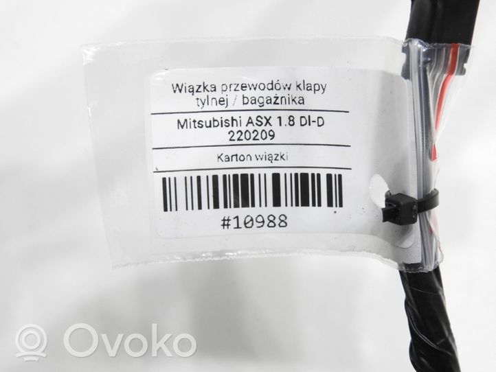Mitsubishi ASX Autres faisceaux de câbles 8512B306