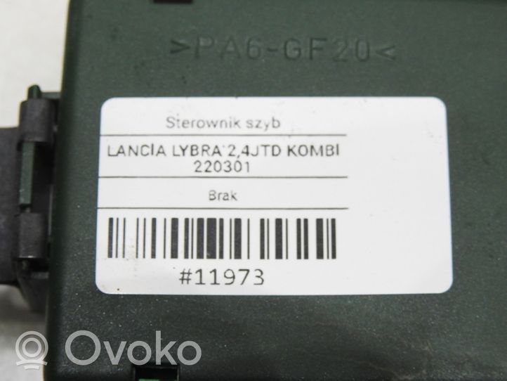 Lancia Lybra Sähkötoimisen ikkunan ohjauskytkin 46416498