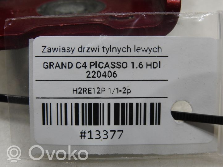 Citroen C4 Grand Picasso Kit de charnières de porte arrière 