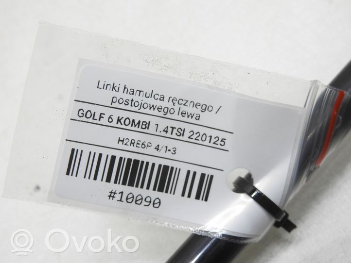 Volkswagen Golf VI Linki hamulca ręcznego / postojowego 1KM609721A