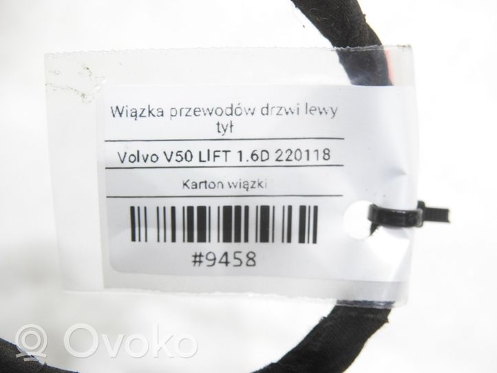 Volvo V50 Cableado de puerta trasera 30786438-AC