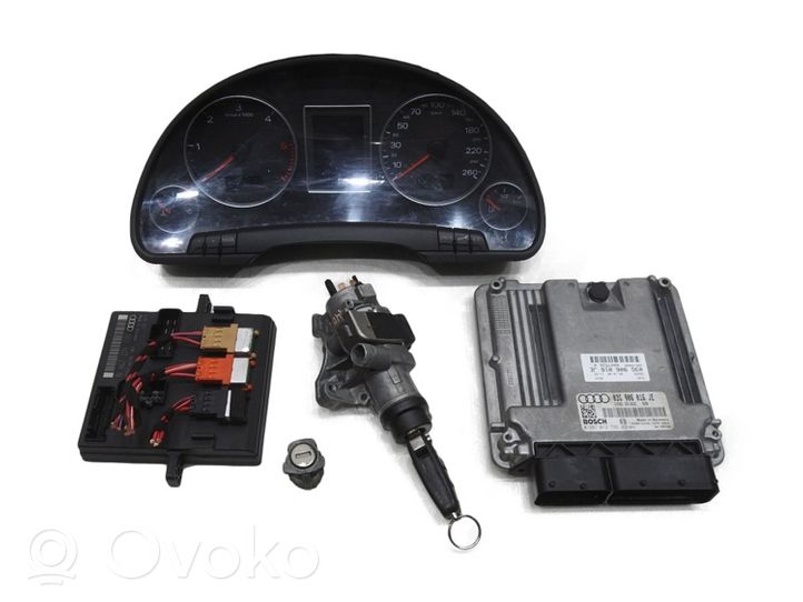 Audi A4 S4 B7 8E 8H Komputer / Sterownik ECU i komplet kluczy 03G906016JE