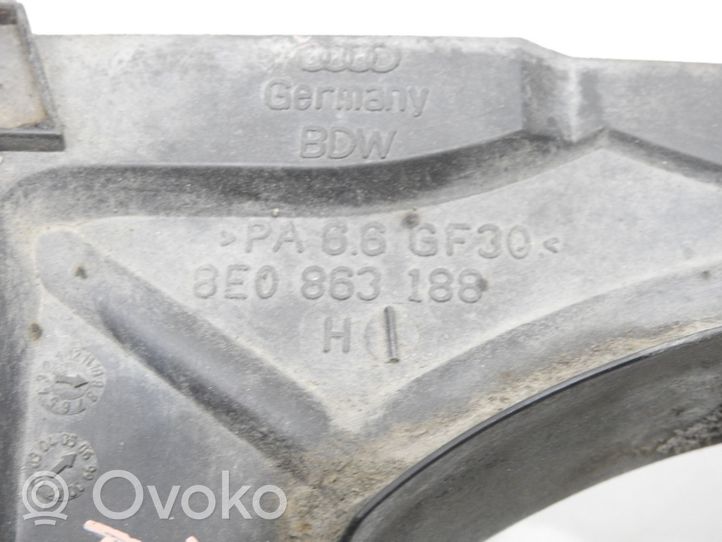 Audi A4 S4 B7 8E 8H Cuffia di protezione del giunto CV esterno albero di trasmissione 8E0863188