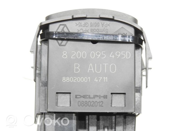 Renault Twingo II Interruptor de luz 8200095495D