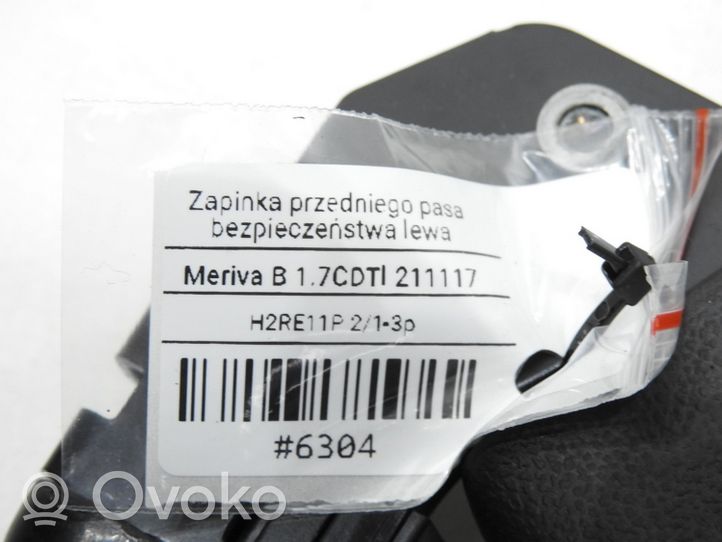 Opel Meriva B Klamra przedniego pasa bezpieczeństwa 34061517C