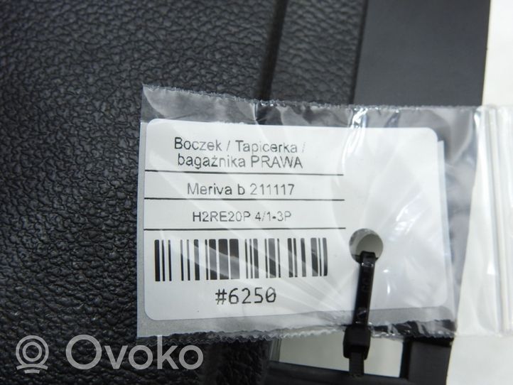 Opel Meriva B Boczek / Tapicerka / bagażnika 