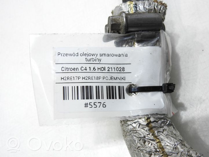 Citroen C4 I Turboahtimen ilmanoton letku 9654998280