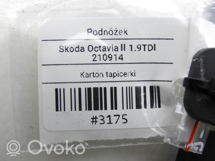 Skoda Octavia Mk2 (1Z) Poggiapiedi/pedale di riposo 1K1864777B