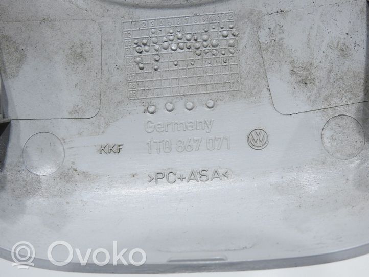Volkswagen Touran I Protector del borde del maletero/compartimento de carga 