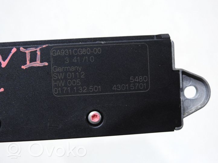 Mazda 5 Sähköinen ohjaamon lämmittimen säteilylämmitin GA931CG80-00