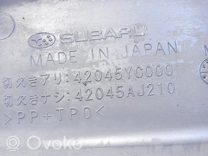 Subaru Outback Couvre soubassement arrière 42045YC000