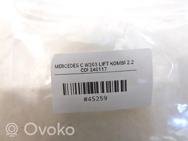 Mercedes-Benz C AMG W203 Czujnik uderzenia Airbag 0018209126