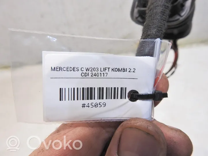 Mercedes-Benz C AMG W203 Priekšējo durvju vadu instalācija A2035403705