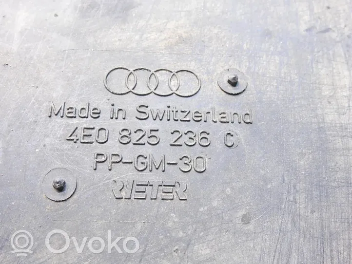 Audi A8 S8 D3 4E Cache de protection sous moteur 4E0825236C