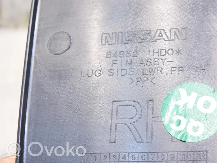 Nissan Micra Sivuhelman/astinlaudan suoja 849521HD0
