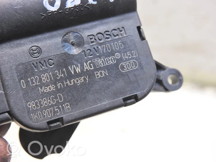 Audi A3 S3 8P Motor/activador trampilla del aire acondicionado (A/C) 1K0907511B