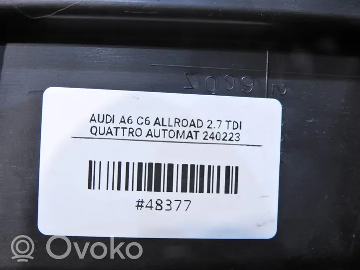 Audi A6 Allroad C6 Garniture panneau de porte arrière 4F0867305K