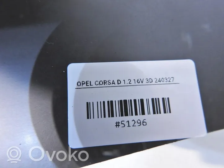 Opel Corsa D Center console 13184076