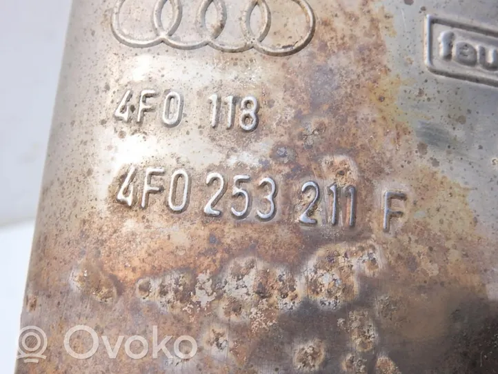 Audi A6 S6 C6 4F Silencieux central, pot d’échappement 4F0253211F