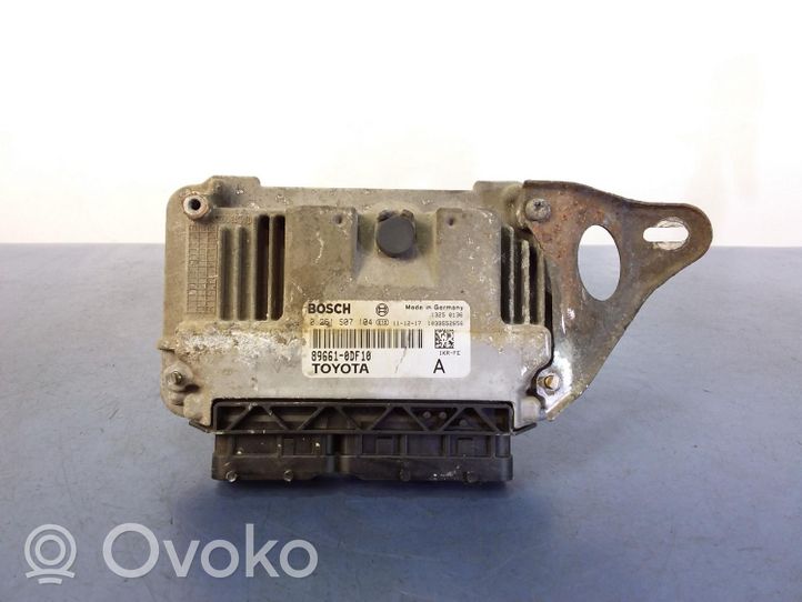 Toyota Yaris Komputer / Sterownik ECU silnika 89661-0DF10