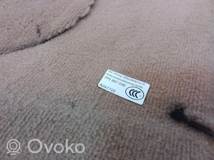 Porsche Cayenne (92A) Tapis de sol / moquette de cabine avant 