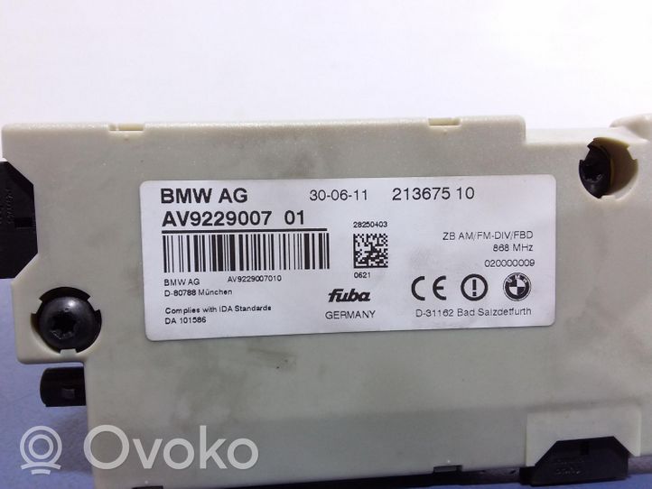 BMW 7 F01 F02 F03 F04 Amplificatore 9229007