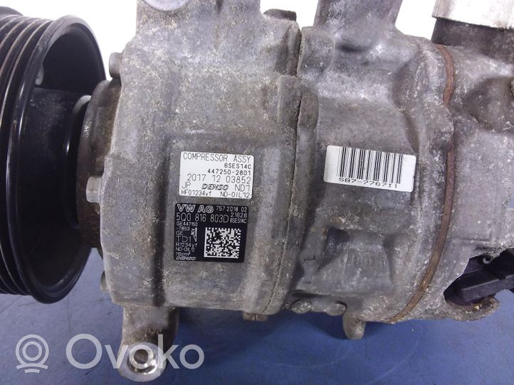 Volkswagen Golf Sportsvan Compressore aria condizionata (A/C) (pompa) 5Q0816803D