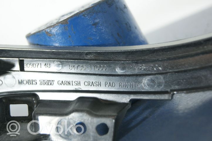 KIA Picanto Garniture de jupe latérale arrière 84735-1Y000